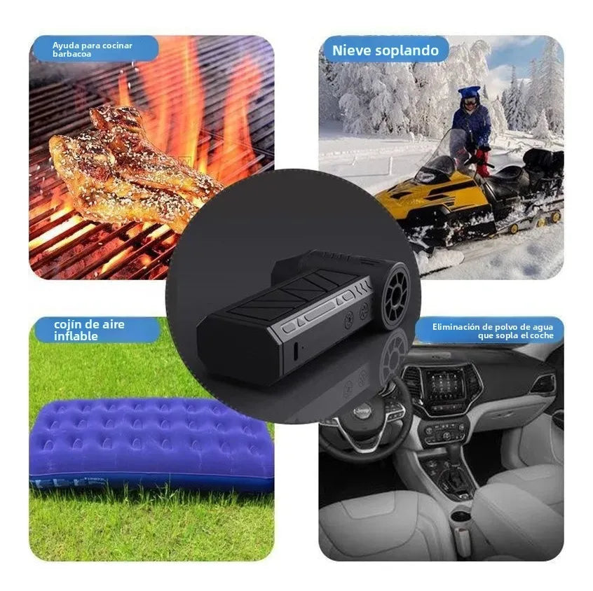¡MINI SOPLADOR DE AIRE TURBO JET - LA POTENCIA 💪 MAXIMA EN TUS MANOS - PARA UNA LIMPIEZA Y SECADO SIN IGUAL ⭐⭐⭐⭐⭐ 4.9/5 I +1500 Compras!