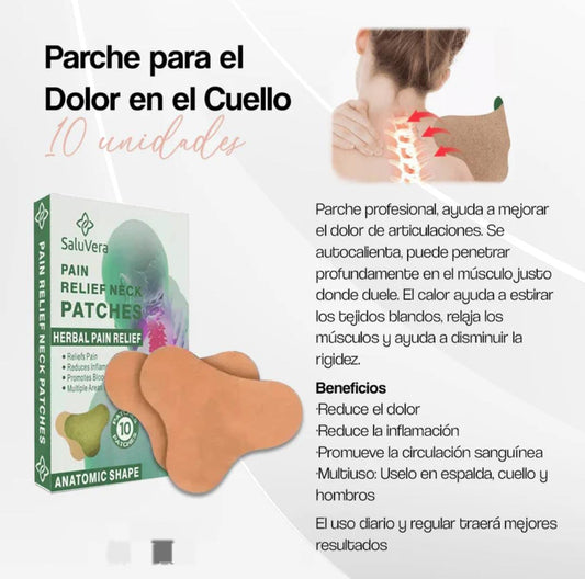 NUEVOS PARCHES PARA DOLOR DE CUELLO, ESPALDA, RODILLAS, CADERAS🧑‍⚕️ X 60