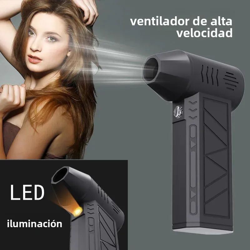 ¡MINI SOPLADOR DE AIRE TURBO JET - LA POTENCIA 💪 MAXIMA EN TUS MANOS - PARA UNA LIMPIEZA Y SECADO SIN IGUAL ⭐⭐⭐⭐⭐ 4.9/5 I +1500 Compras!
